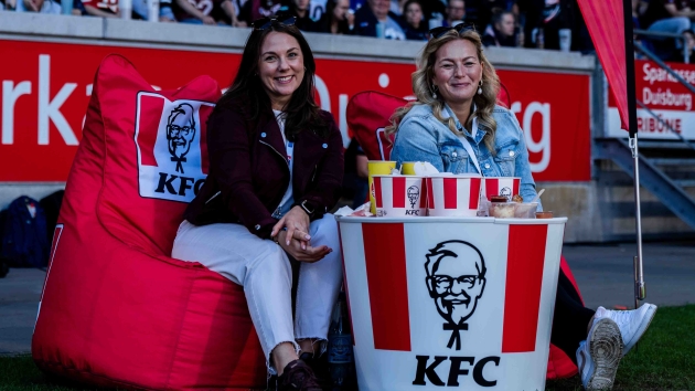 KFC und die European League of Football gehen eine Partnerschaft ein - Quelle: Lina Bollig